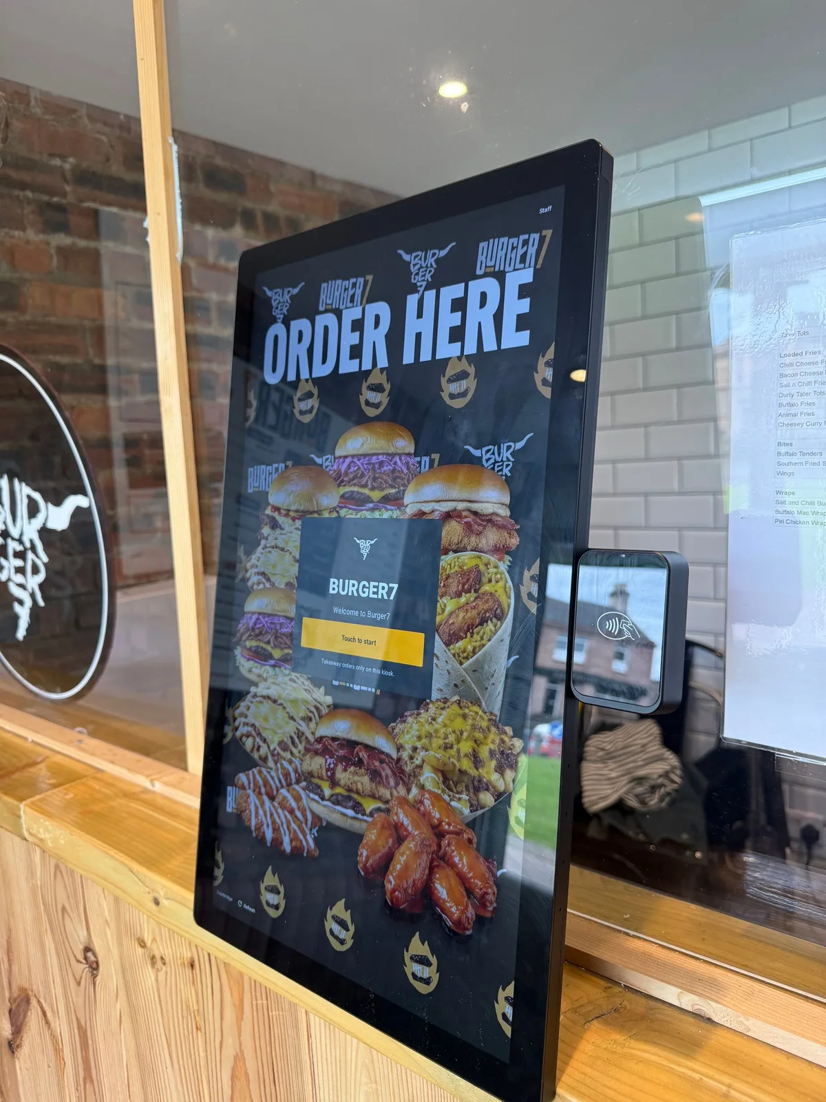 Prepd self-service kiosk installed at Burger7